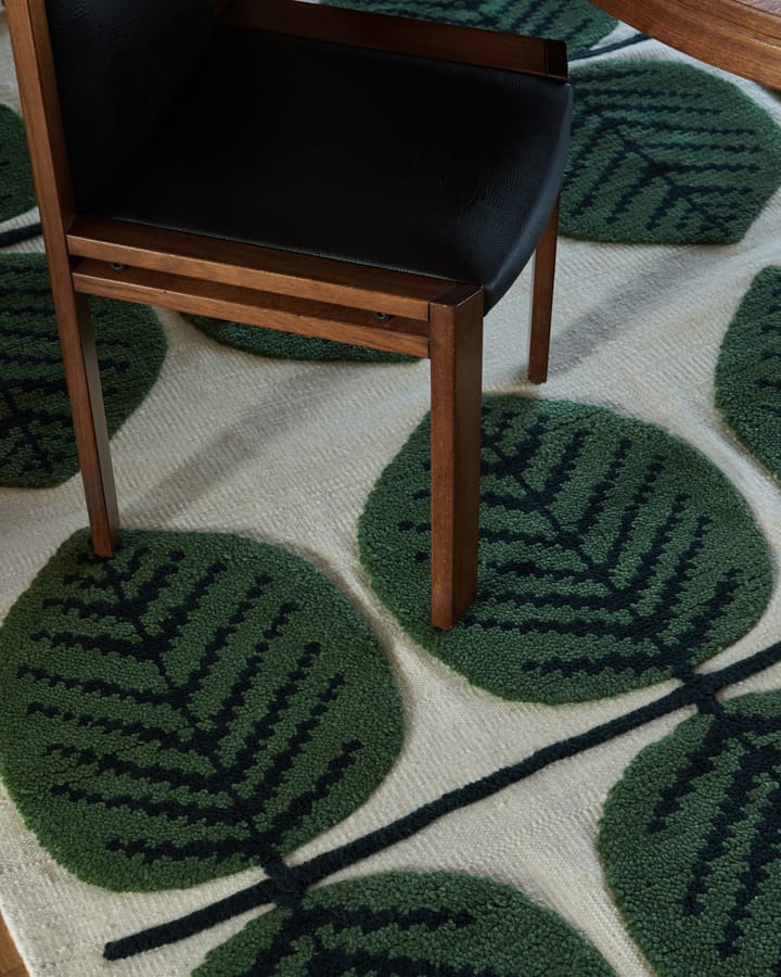 Stig Lindberg Berså wollen vloerkleed, Birch Green, 200x300 cm Layered