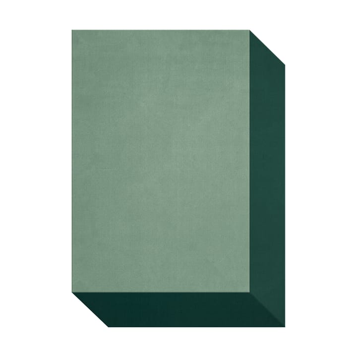 Teklan box wollen vloerkleed - Greens, 180x270 cm - Layered
