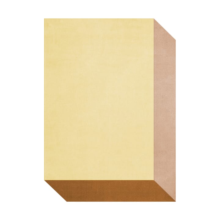 Teklan box wollen vloerkleed - Yellows, 180x270 cm - Layered