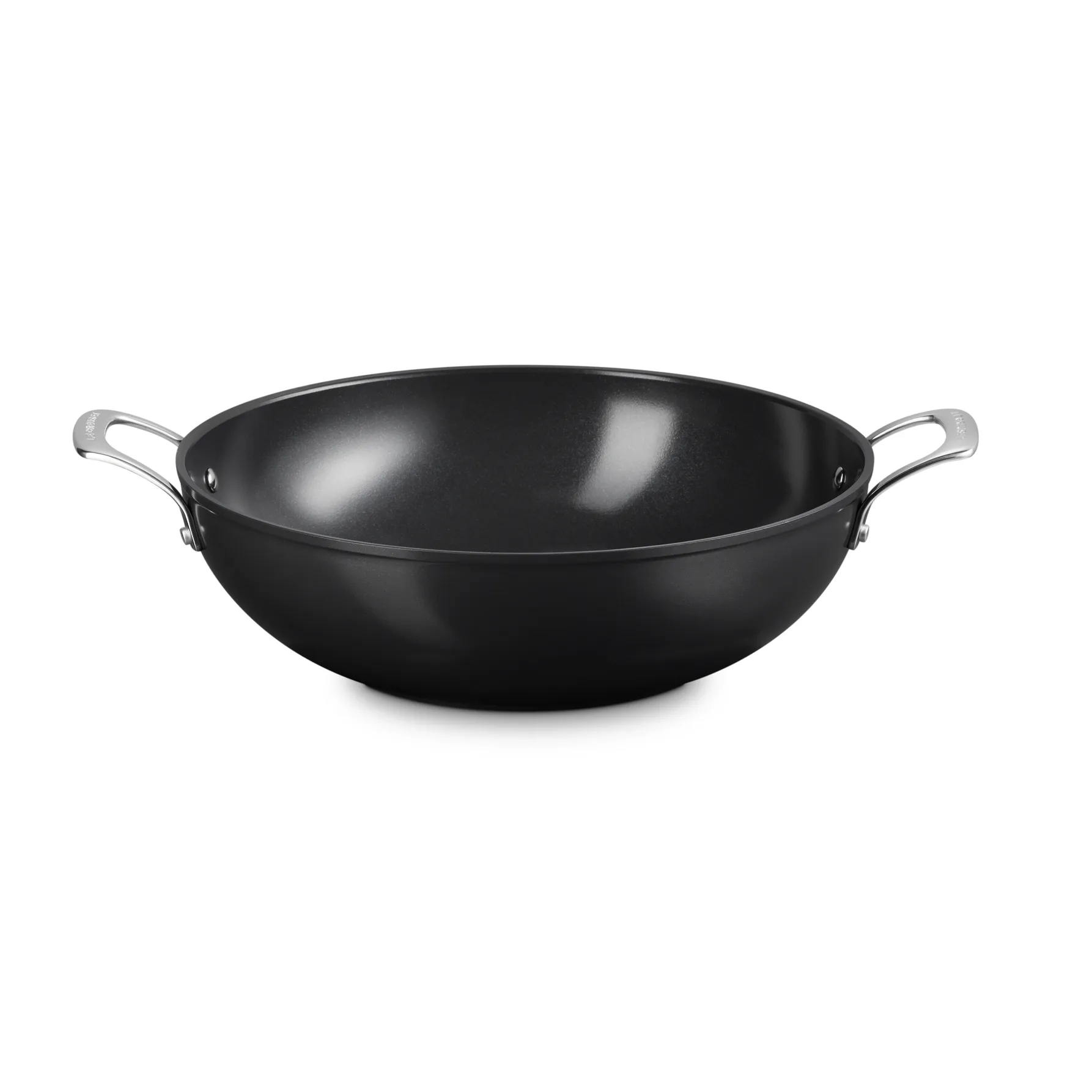 Ceramic wokpan met 2 handvatten, 32 cm Le Creuset