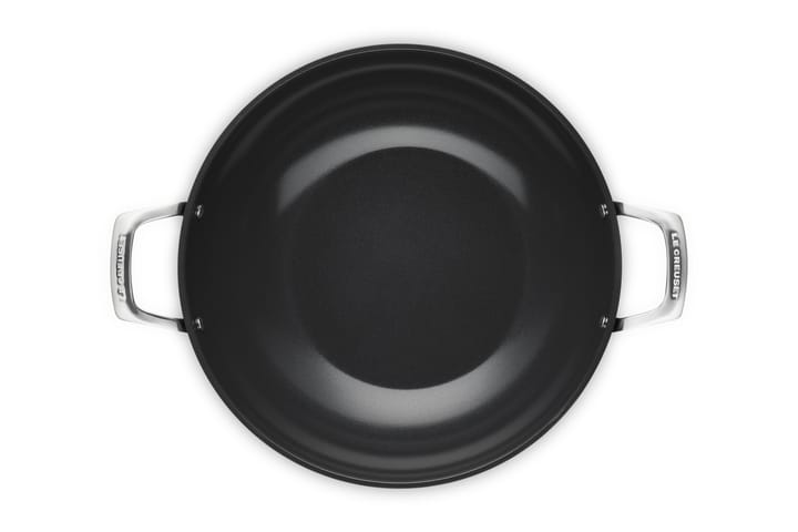 Ceramic wokpan met 2 handvatten, 32 cm Le Creuset