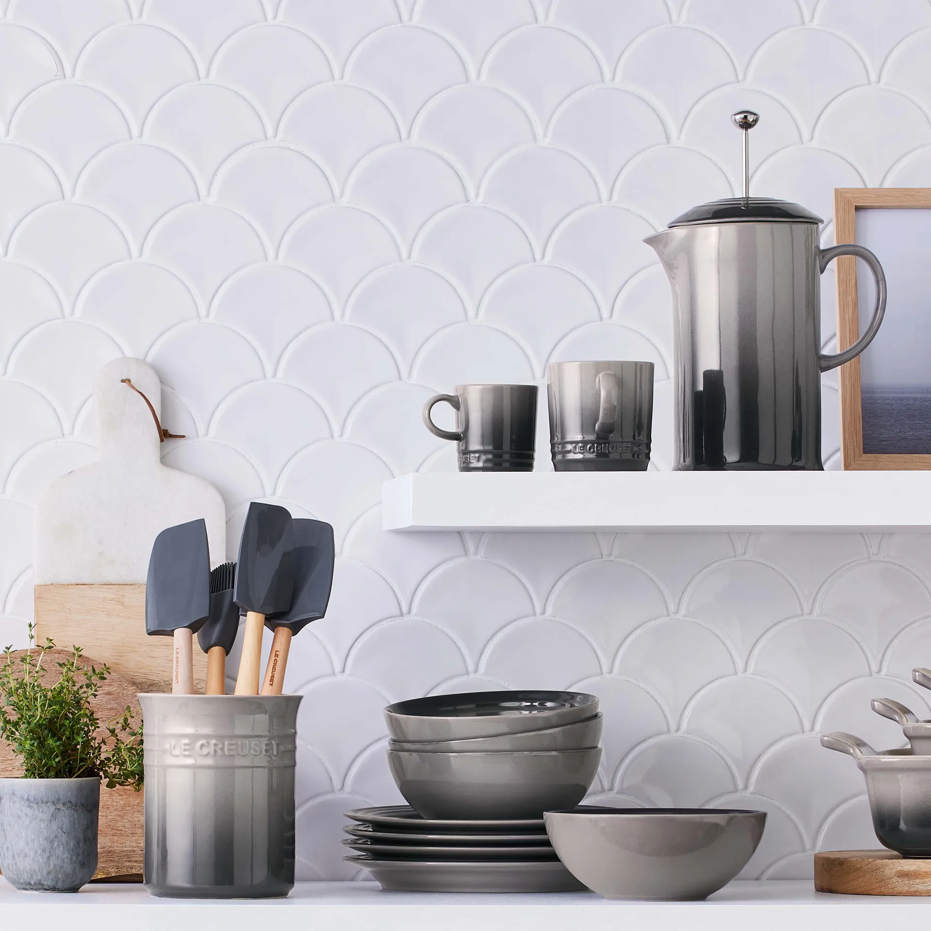 Craft pannenlikker middel, Flint Le Creuset