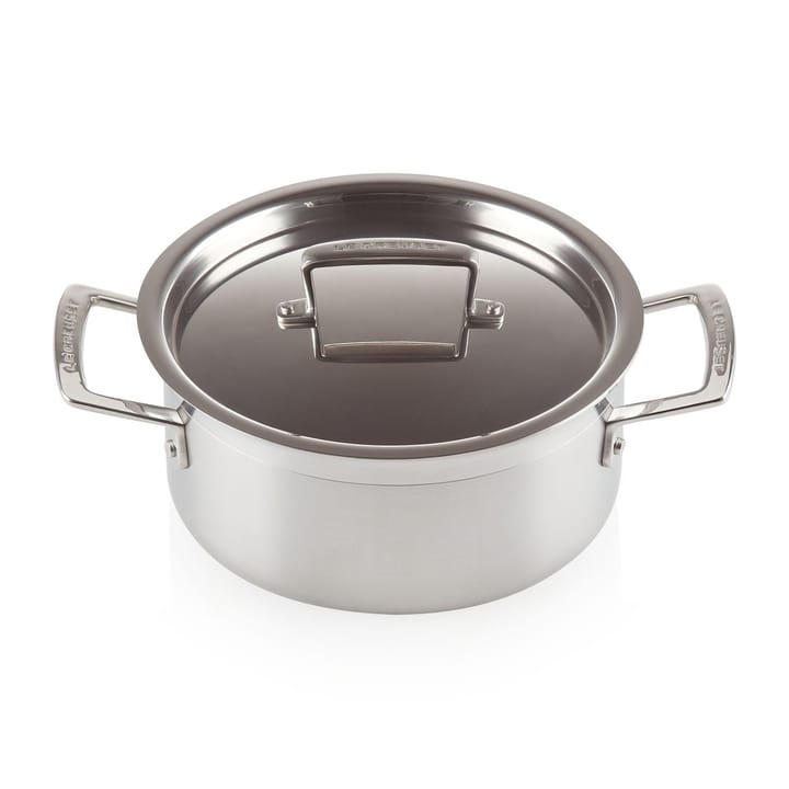 Le Creuset 3-Ply lage braadpan met deksel - 3 l - Le Creuset