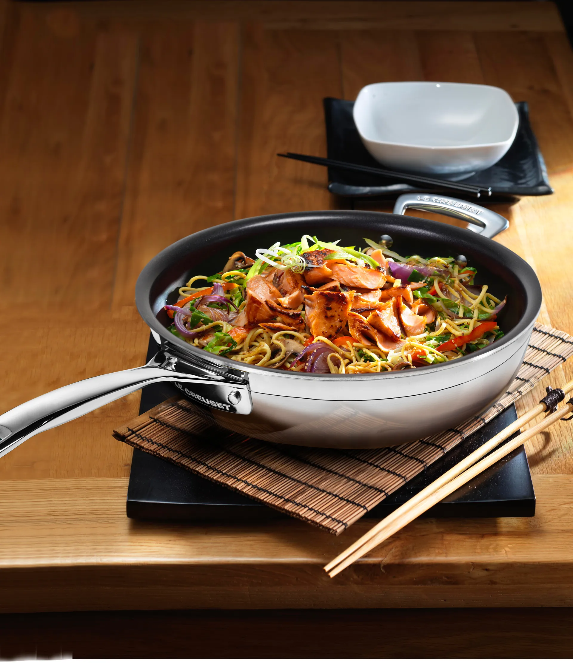 Le Creuset 3-Ply non-stick koekenpan hulphandvat, Ø28 cm Le Creuset
