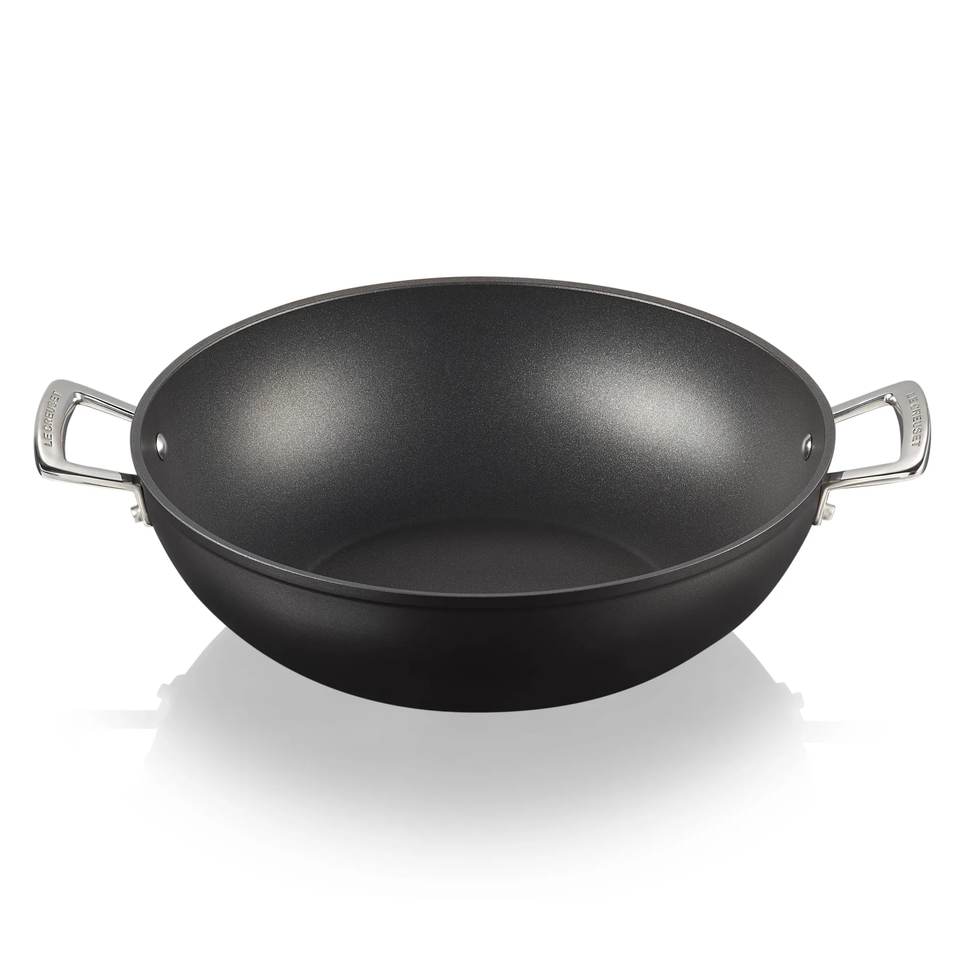 Le Creuset aluminium wokpan, 32 cm Le Creuset