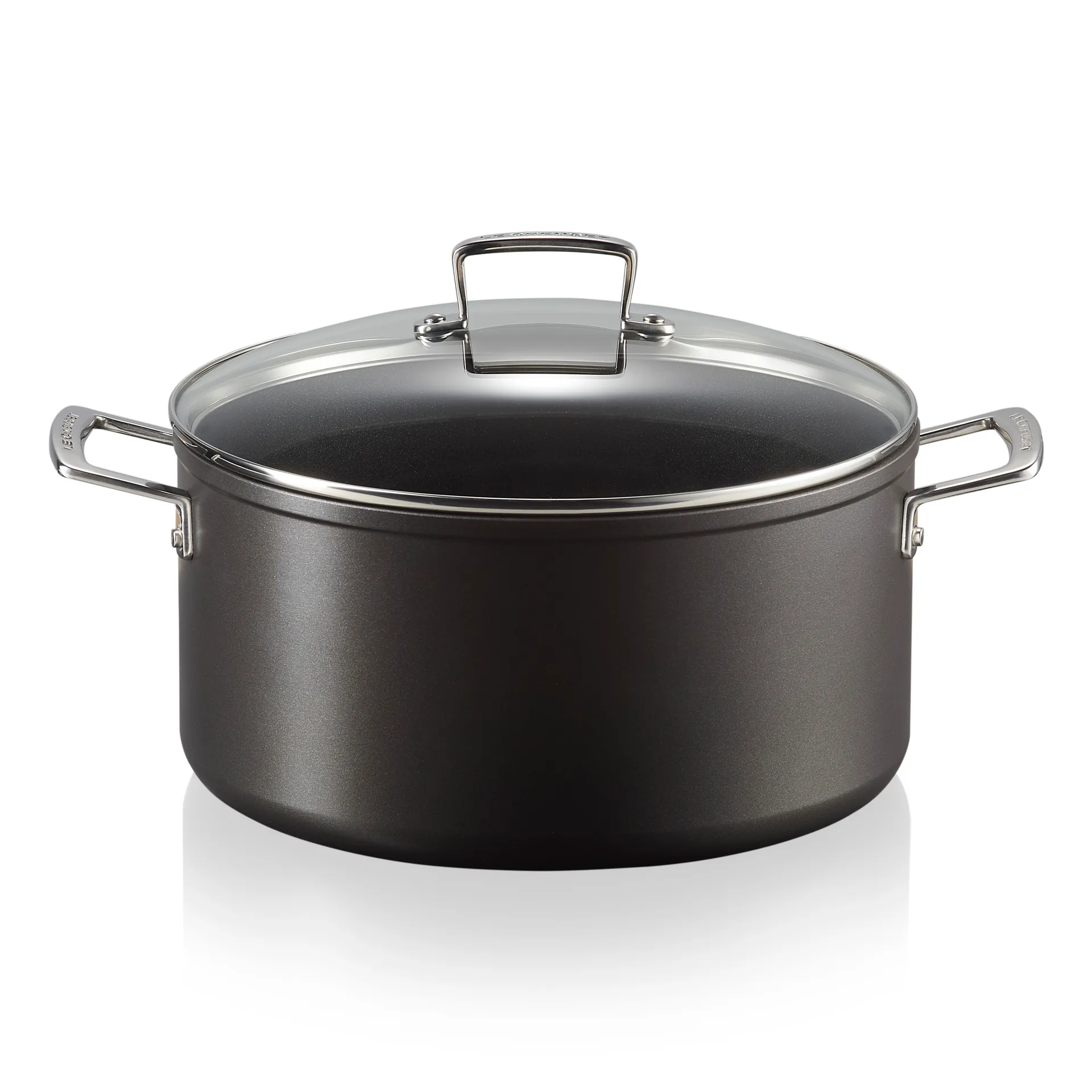 Le Creuset braadpan met glazen deksel, 6 L Le Creuset