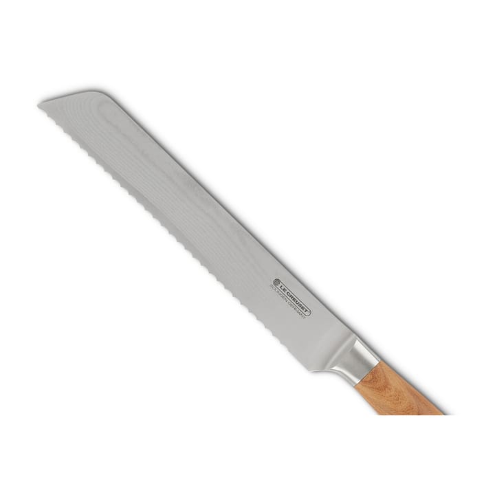 Le Creuset broodmes met handvat van olijfhout, 20 cm Le Creuset