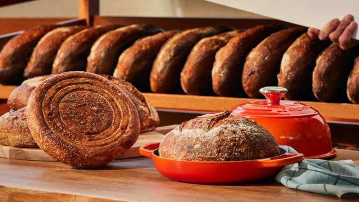 Le Creuset broodvorm gietijzer, Flame Le Creuset