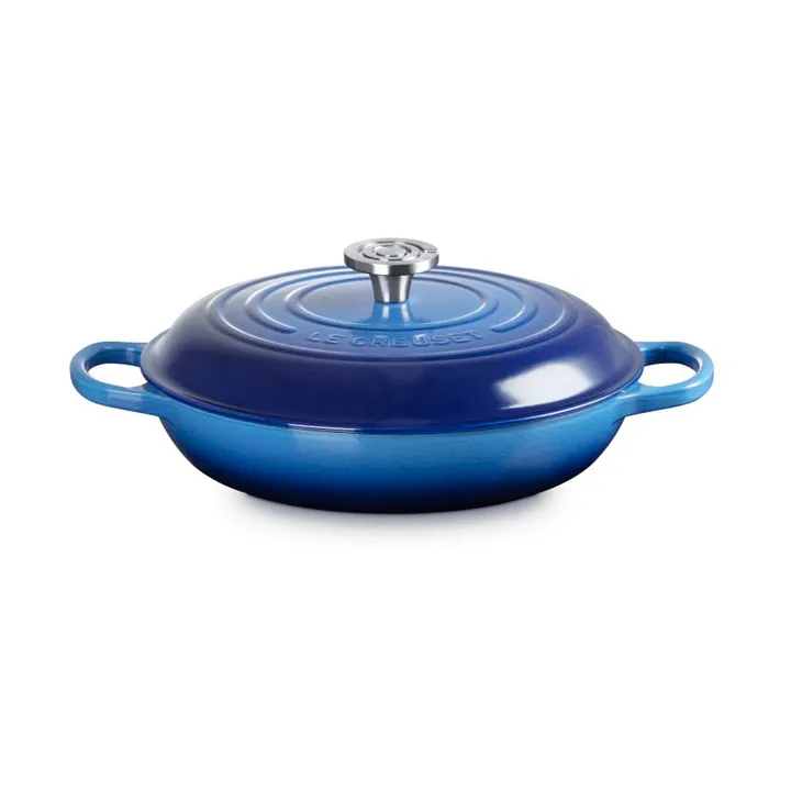 Le Creuset Classic gietijzeren buffetpan - Azure, 3,5 l - Le Creuset