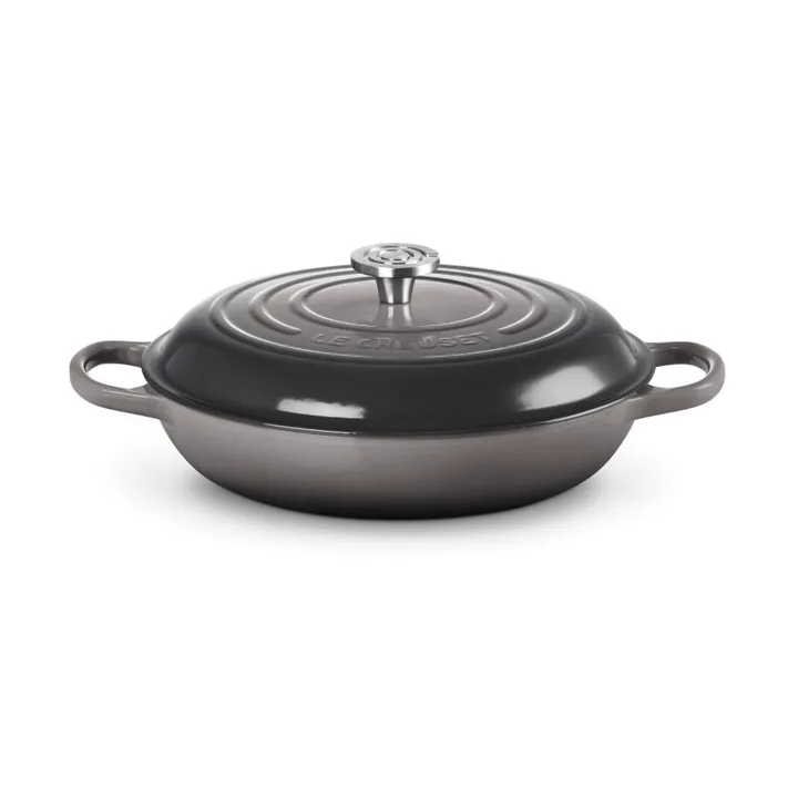 Le Creuset Classic gietijzeren buffetpan - Flint, 3,5 l - Le Creuset