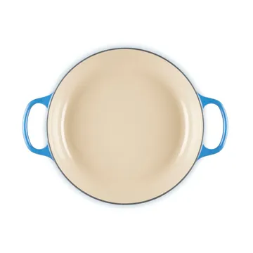 Le Creuset Classic gietijzeren buffetpan met glazen deksel - Azure, 3,5 l - Le Creuset