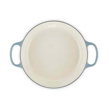 Le Creuset Classic gietijzeren buffetpan met glazen deksel - Chambray, 3,5 l - Le Creuset
