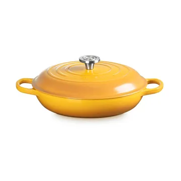 Le Creuset Classic gietijzeren buffetpan met glazen deksel - Nectar, 3,5 l - Le Creuset