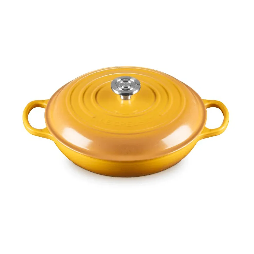 Le Creuset Classic gietijzeren buffetpan met glazen deksel, Nectar, 3,5 l Le Creuset
