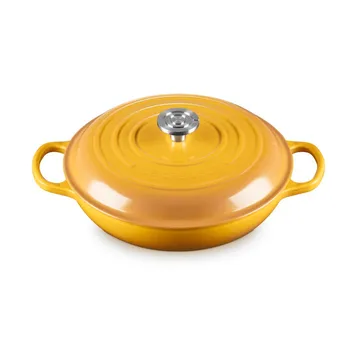 Le Creuset Classic gietijzeren buffetpan met glazen deksel - Nectar, 3,5 l - Le Creuset
