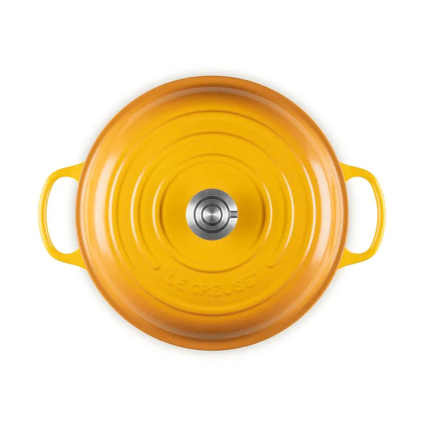 Le Creuset Classic gietijzeren buffetpan met glazen deksel, Nectar, 3,5 l Le Creuset