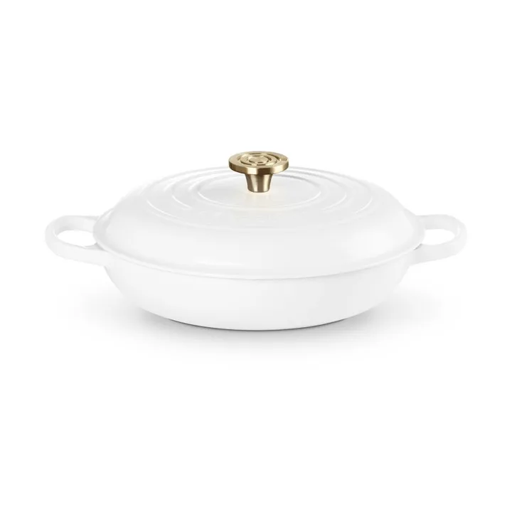 Le Creuset Classic gietijzeren buffetpan - Wit, 3,5 l - Le Creuset