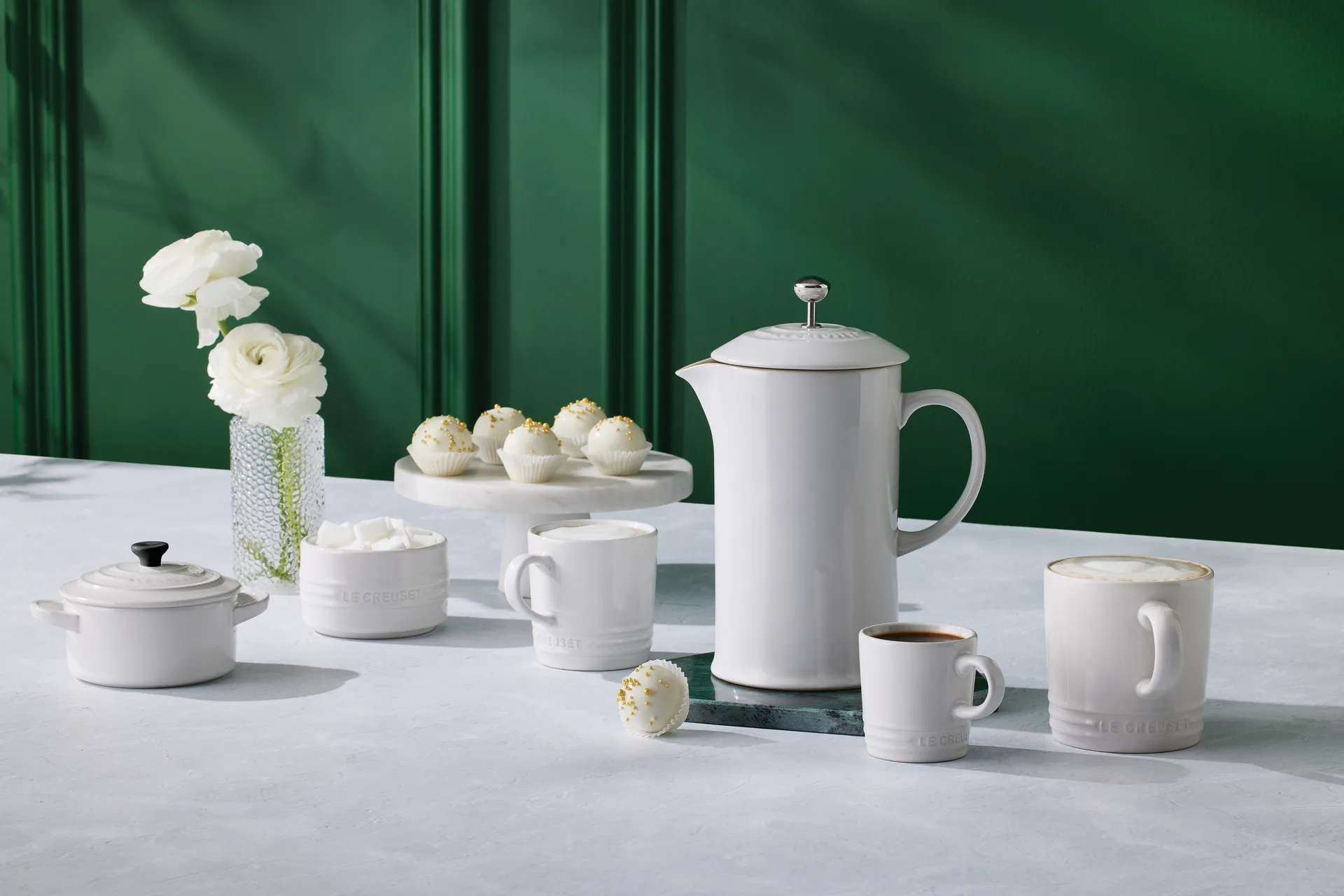 Le Creuset espressokopje 10 cl, White Le Creuset