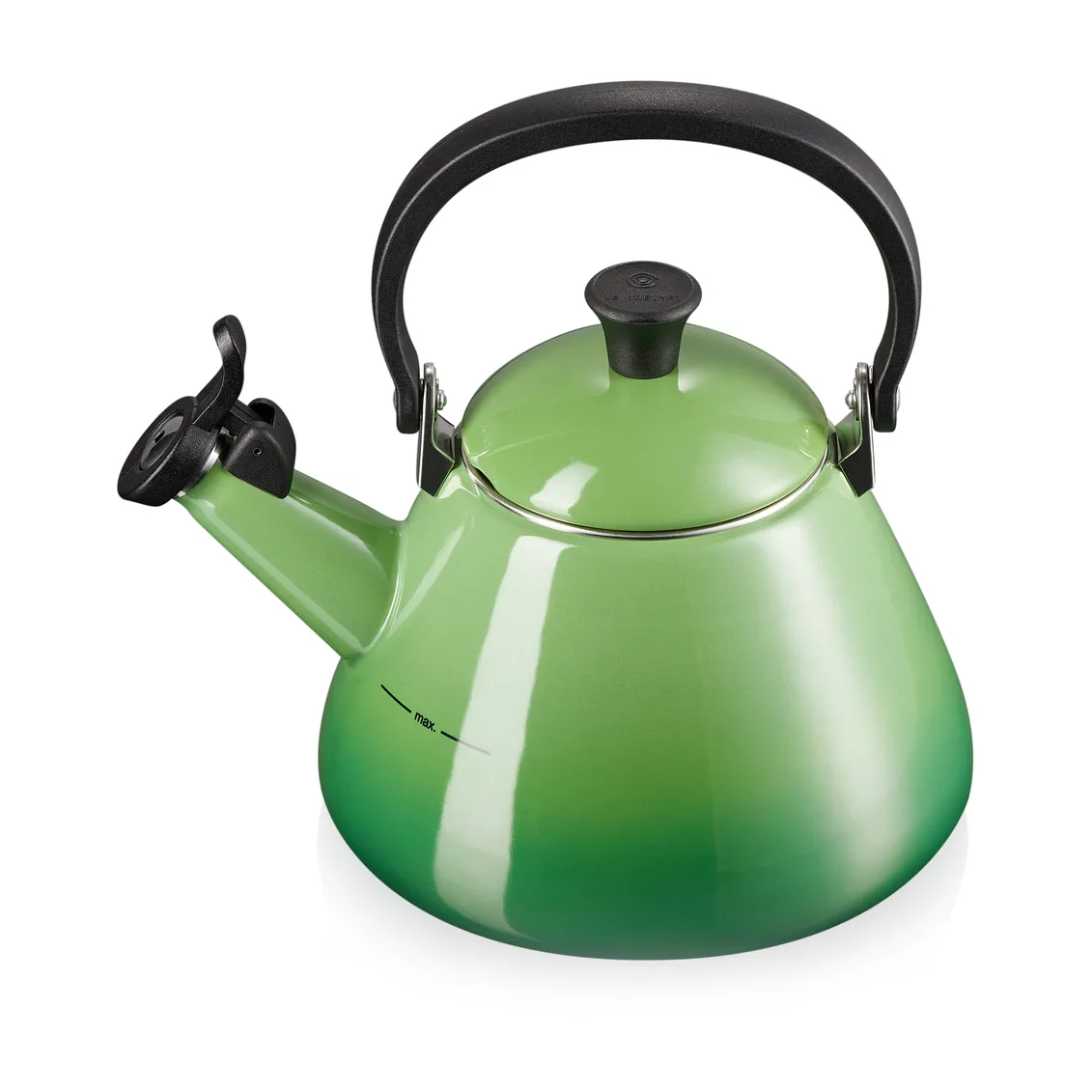 Le Creuset fluitketel Kone, Bamboo Green Le Creuset