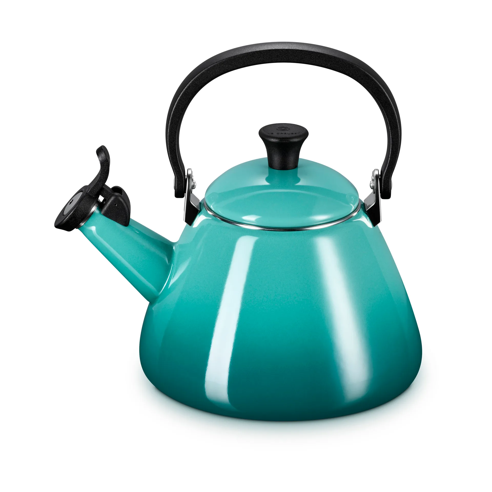 Le Creuset fluitketel Kone, Bleu Riviera Le Creuset