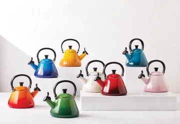 Le Creuset fluitketel Kone - Bleu Riviera - Le Creuset