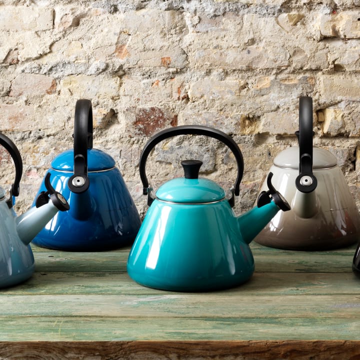 Le Creuset fluitketel Kone, Caribbean Le Creuset