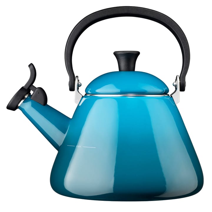 Le Creuset fluitketel Kone - Deep Teal - Le Creuset