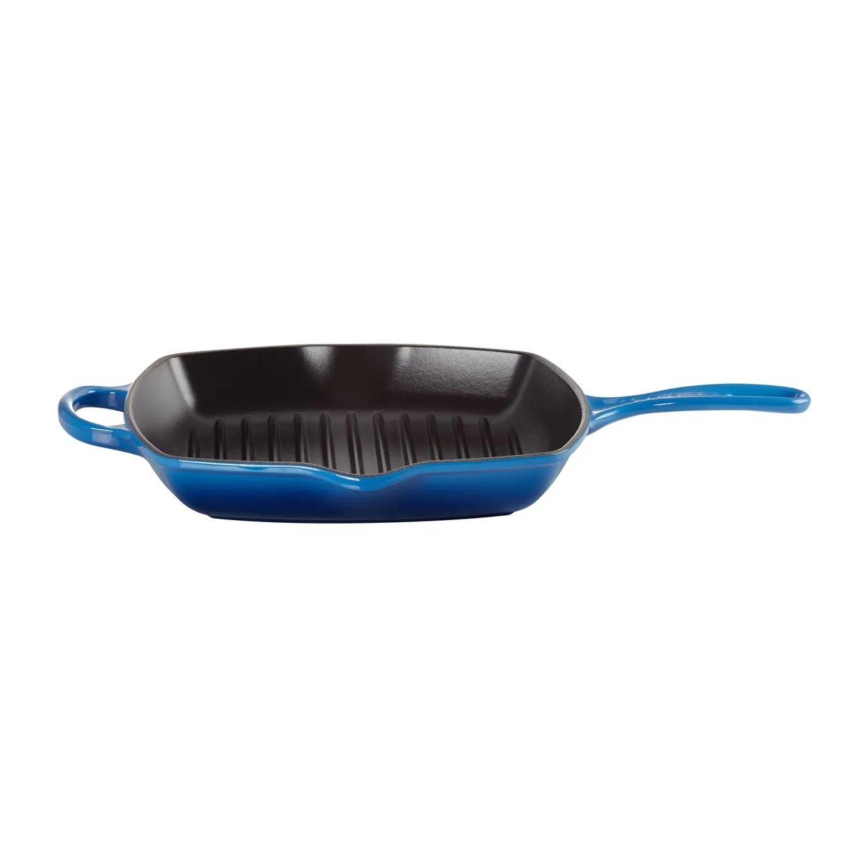 Le Creuset Grillpan Signature - Azure - 26 x 26 cm - geëmailleerde anti-aanbaklaag