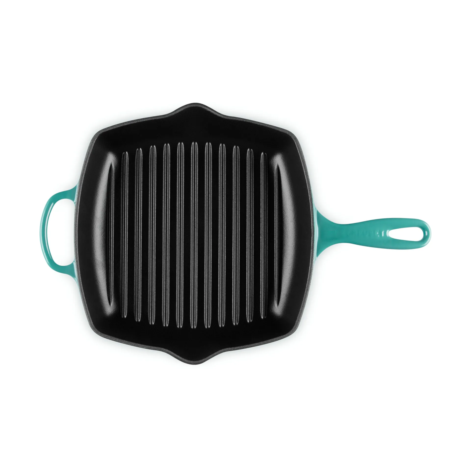 Le Creuset grillpan 26 cm, Bleu Riviera Le Creuset