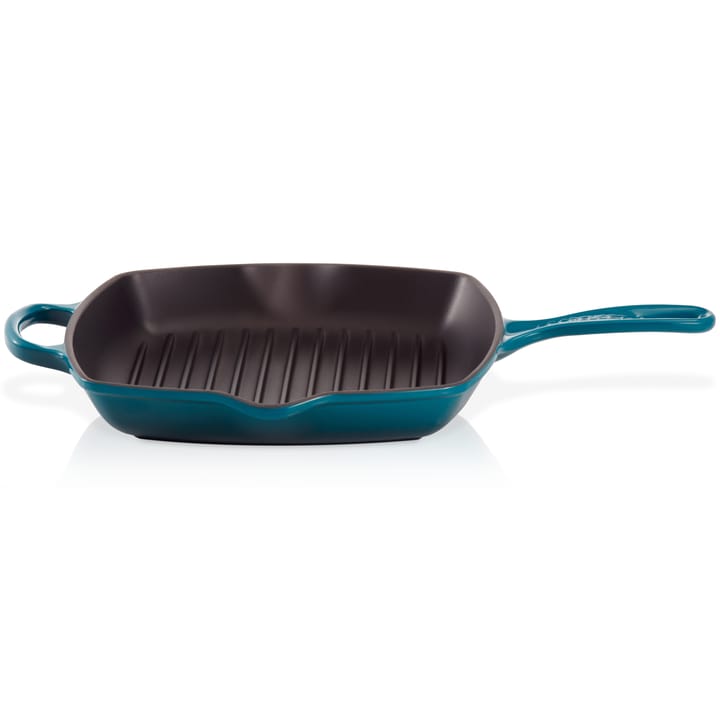 Le Creuset grillpan 26 cm - Diepgroenblauw - Le Creuset