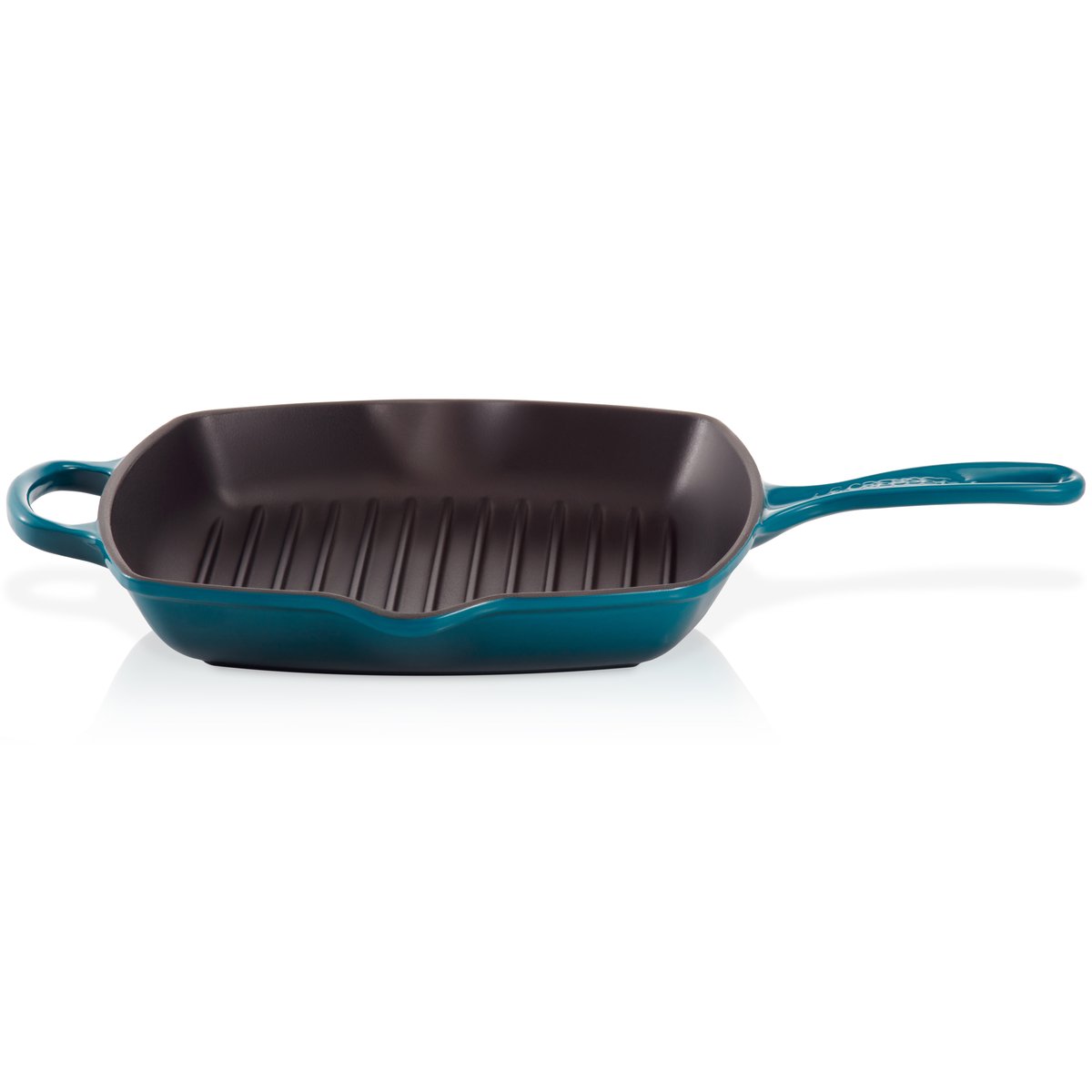 Le Creuset Le Creuset grillpan 26 cm Diepgroenblauw