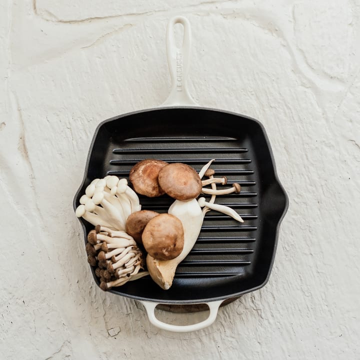 Le Creuset grillpan 26 cm - Meringue - Le Creuset