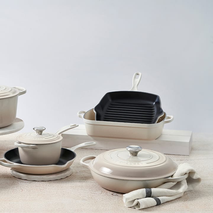 Le Creuset grillpan 26 cm, Meringue Le Creuset