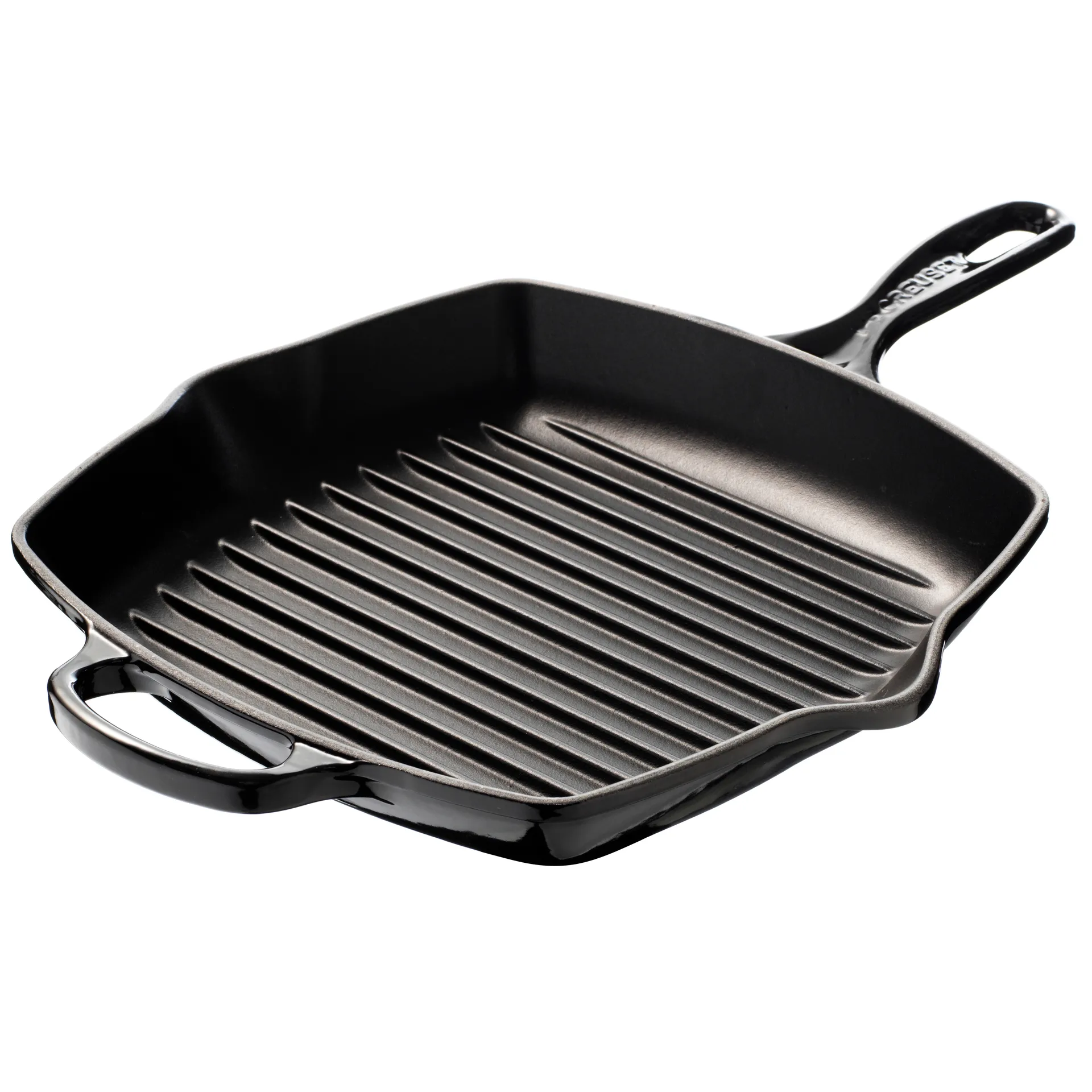 Le Creuset grillpan 26 cm, Zwart Le Creuset