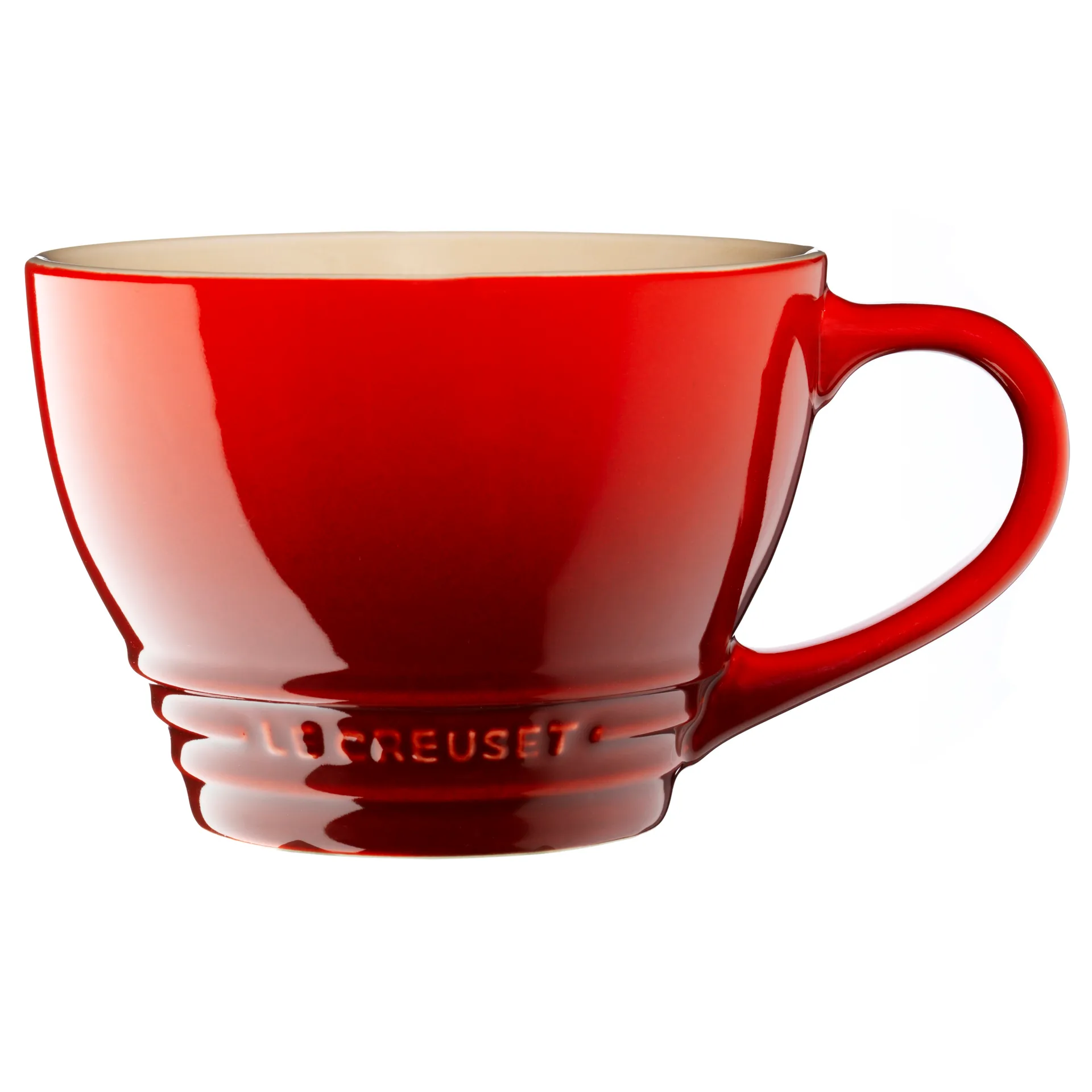 Le Creuset grote mok 40 cl, Kersenrood Le Creuset