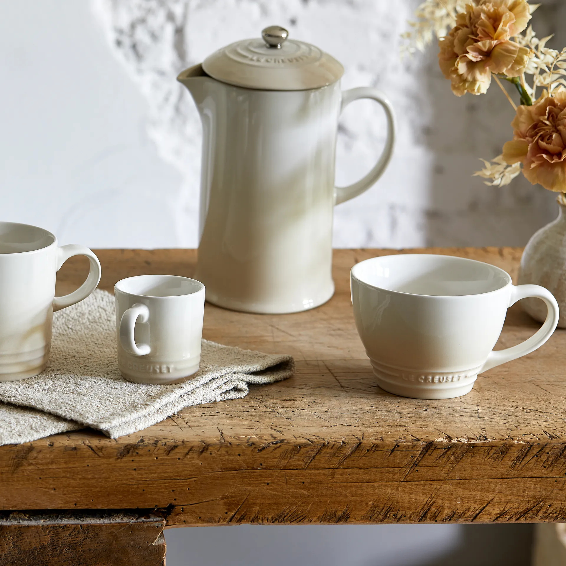 Le Creuset grote mok 40 cl, Meringue Le Creuset