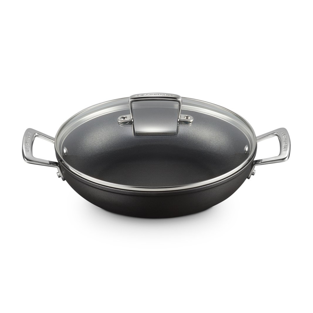 Le Creuset Le Creuset hapjesbraadpan met deksel 26 cm