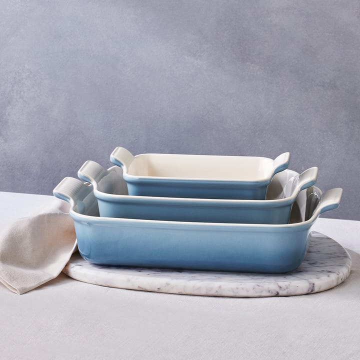 Le Creuset Heritage ovenschaal 19 cm, Chambray Le Creuset