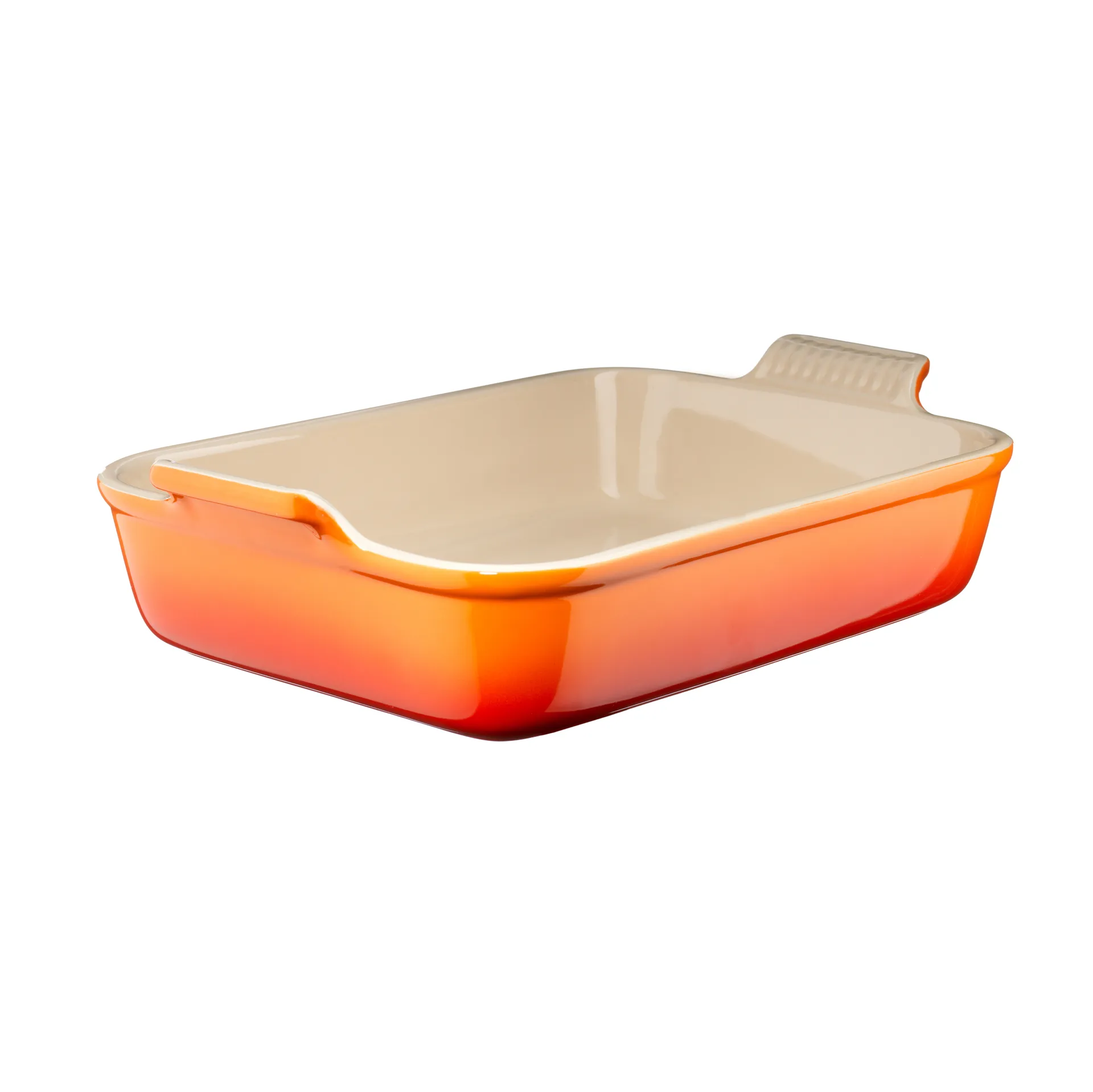 Le Creuset Heritage ovenschaal 19 cm, Oranjerood Le Creuset