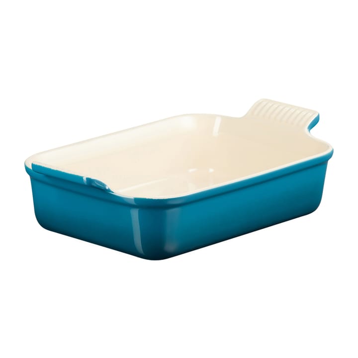 Le Creuset Heritage ovenschaal 26 cm - Deep teal - Le Creuset