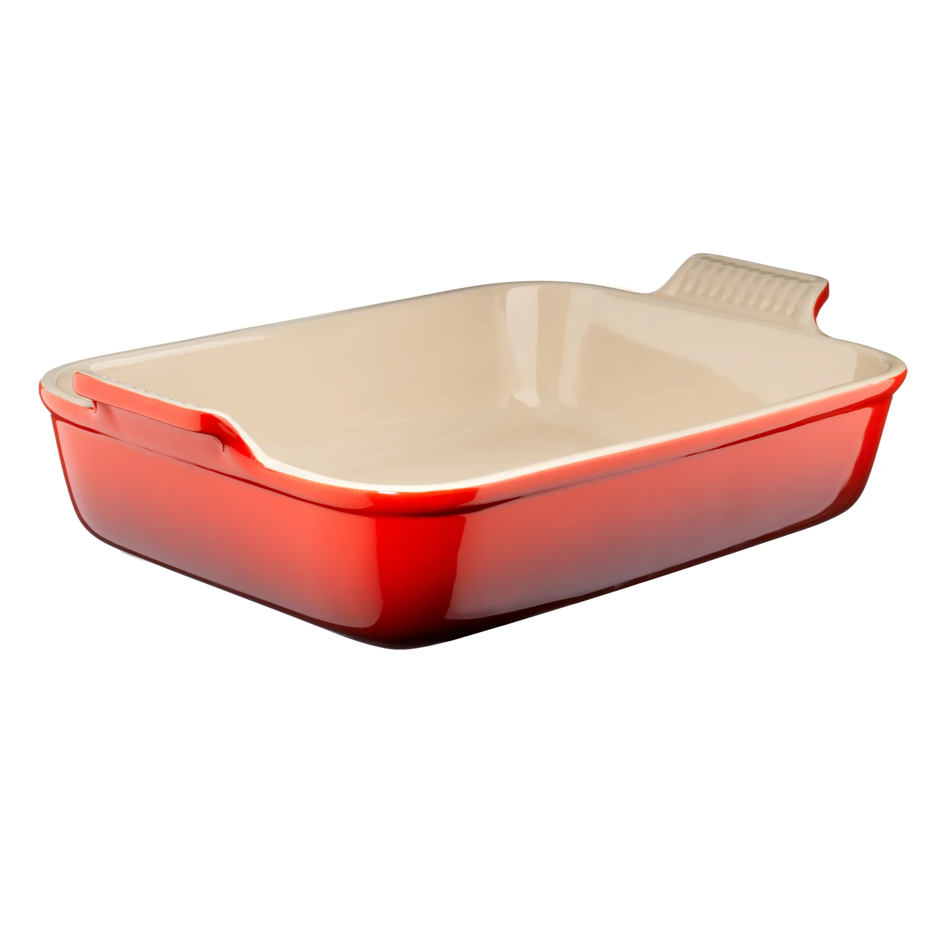 Le Creuset Heritage ovenschaal 26 cm, Kersenrood Le Creuset