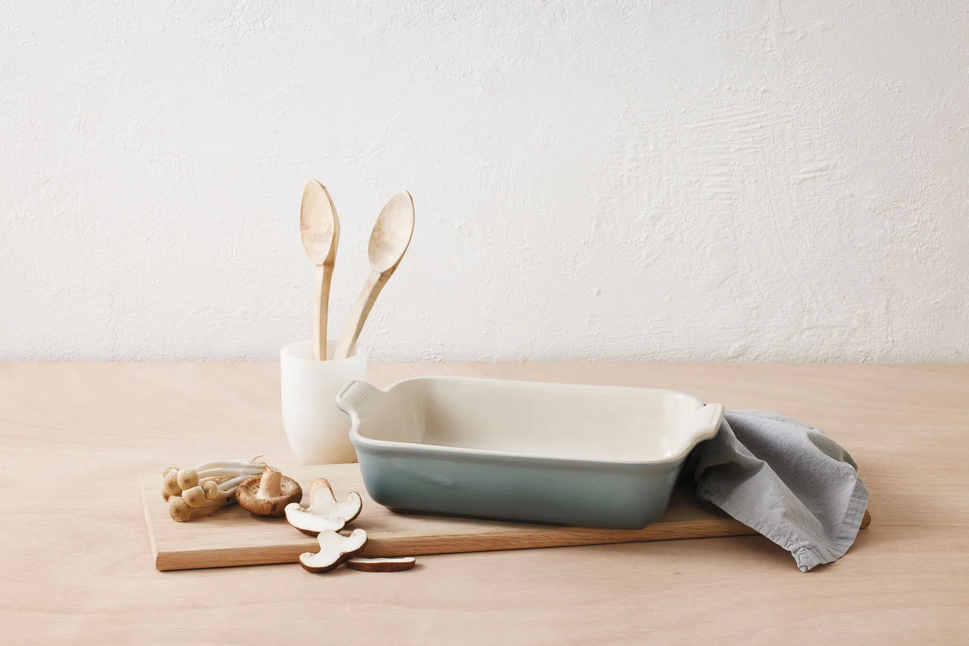 Le Creuset Heritage ovenschaal 26 cm, Sea Salt Le Creuset