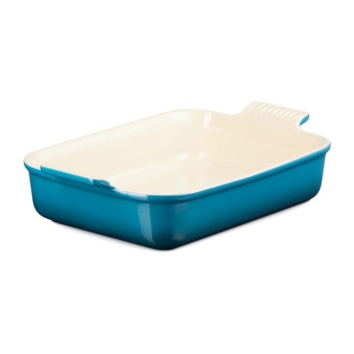 Le Creuset Heritage ovenschaal 32 cm - Deep teal - Le Creuset