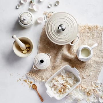 Le Creuset knoflookpot 10 cm - Meringue - Le Creuset