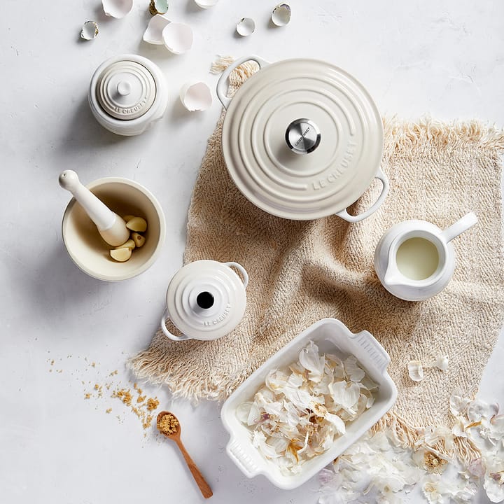 Le Creuset knoflookpot 10 cm, Meringue Le Creuset