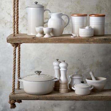Le Creuset knoflookpot 10 cm - Meringue - Le Creuset