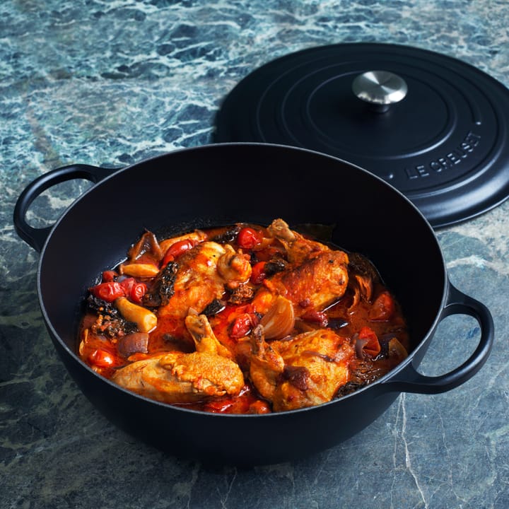 Le Creuset koekenpan 32 cm, Matte black Le Creuset