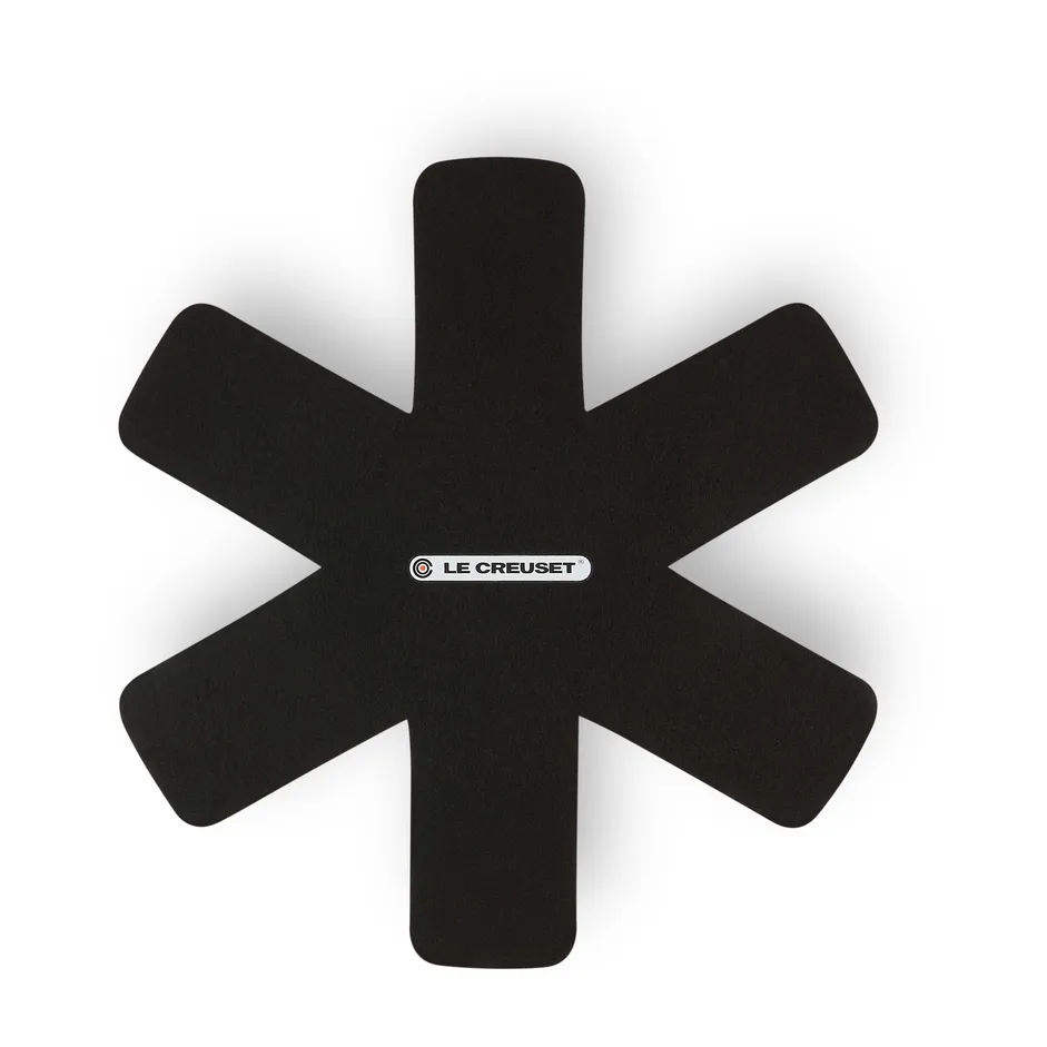 Le Creuset koekenpannenbescherming 3 stuks, Black Le Creuset