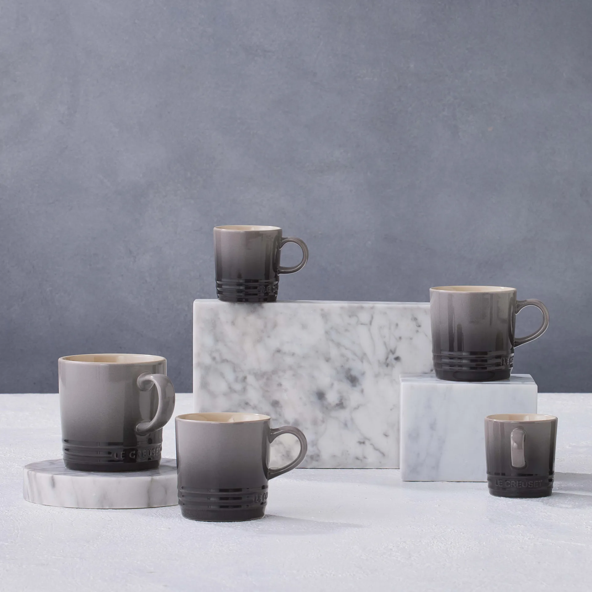 Le Creuset koffiemok 20 cl, Flint Le Creuset