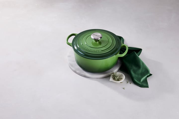 Le Creuset minibraadpan 10 cm, Bamboo Green Le Creuset